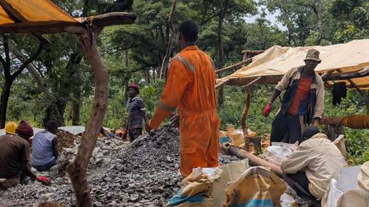 Small-scale mining