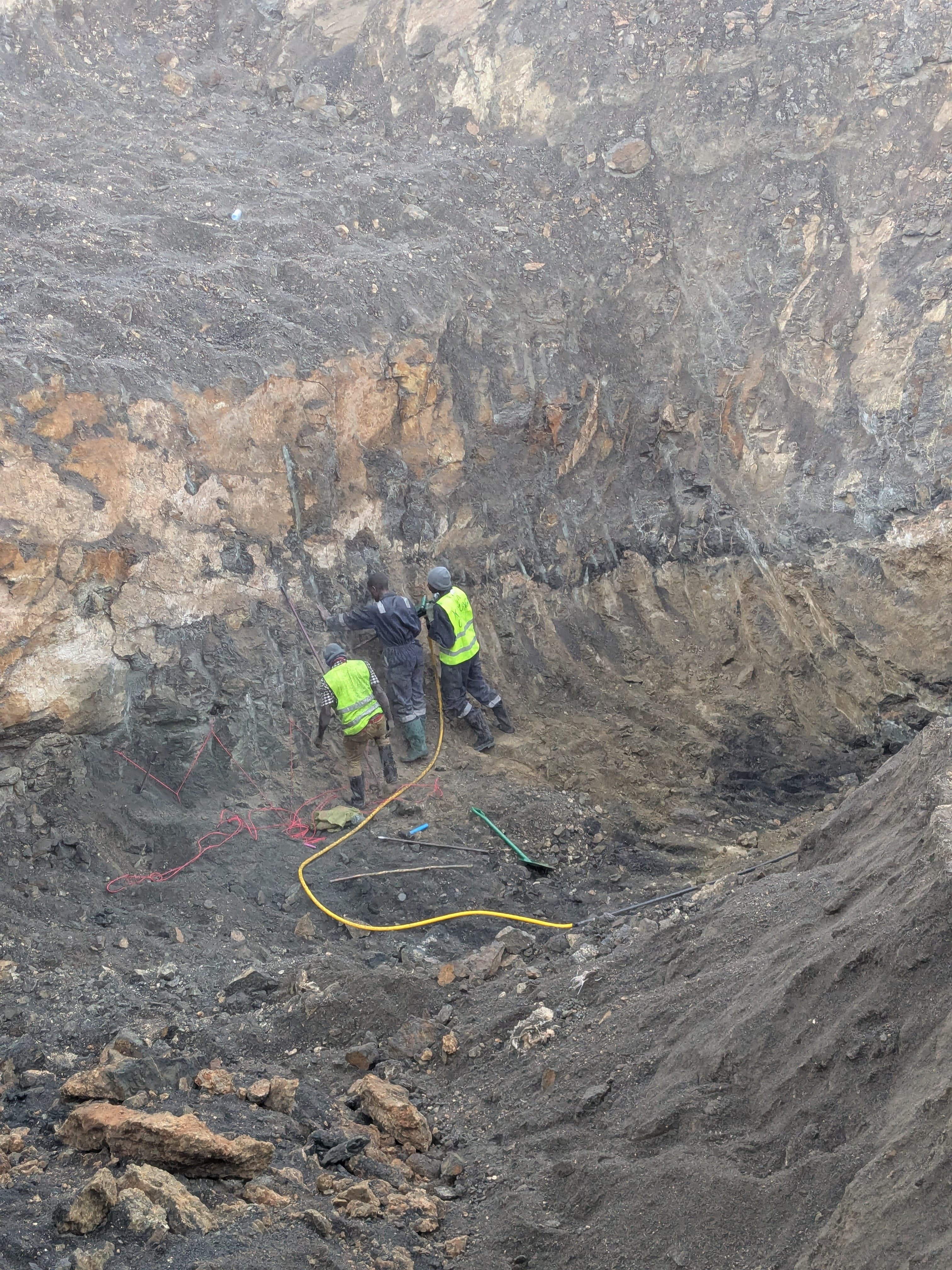 Mining team